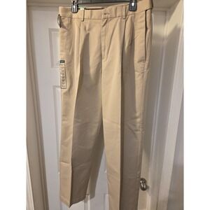 NWT Haggar Men's Premium Comfort Khaki‎ Dress Classic Fit Work To Weekend 34x30